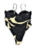 MATTE Collection Graphic Gold One Piece Swimsuit Size XL - photo 2