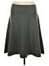 Scoop Solid Gray Casual Skirt Size L - photo 1