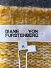 Diane von Furstenberg Tweed Solid Yellow Pullover Sweater Size M - photo 7