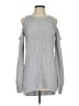 MICHAEL Michael Kors Silver Pullover Sweater Size S - photo 1