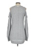 MICHAEL Michael Kors Silver Pullover Sweater Size S - photo 2