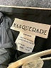 Masquerade 100% Polyester Paisley Black Cocktail Dress Size 11 - 12 - photo 4