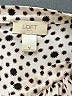 Ann Taylor LOFT Outlet 100% Polyester Polka Dots Ivory Sleeveless Blouse Size M - photo 6