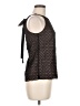 Kenar Black Sleeveless Blouse Size 6 - photo 4