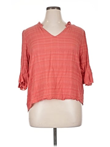 Left Coast by Dolan 3/4 Sleeve Top (view 1)