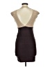 Assorted Brands Color Block Brown Cocktail Dress Size M - photo 2