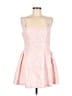 Shein 100% Polyester Paisley Pink Cocktail Dress Size L - photo 1