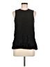 Eyeshadow Black Sleeveless Blouse Size M - photo 1