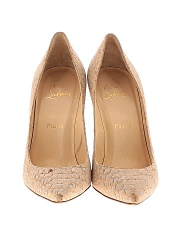 Christian Louboutin Snake Embossed Cork So Kate 120mm Pumps (view 2)