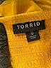 Torrid Solid Yellow Romper Size Lg Plus (0) - photo 4