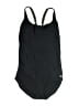 Speedo Solid Black One Piece Swimsuit Size XL (estimated) - photo 1