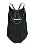 Speedo Solid Black One Piece Swimsuit Size XL (estimated) - photo 2