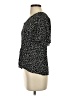 Talbots 100% Viscose Black Short Sleeve Blouse Size 2 - photo 5