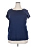 Westport Blue Short Sleeve Top Size 2X - photo 1
