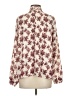 ASTR The Label 100% Polyester Floral Ivory Long Sleeve Blouse Size S - photo 2