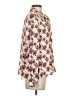 ASTR The Label 100% Polyester Floral Ivory Long Sleeve Blouse Size S - photo 4