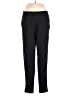 Adidas 100% Polyester Solid Black Track Pants Size M - photo 1