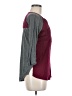 Express 100% Polyester Burgundy 3/4 Sleeve Top Size M - photo 4