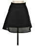 Lyaner Solid Black Casual Skirt Size XS - photo 1