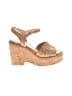 Chanel Tan Cork Wedges Size EU 36 - photo 1
