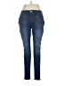 Big Star Solid Blue Jeans Size 34 waist - photo 1