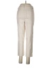 YMI Solid Ivory Casual Pants Size L - photo 2