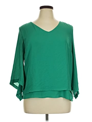 Lena Gabrielle 3/4 Sleeve Top (view 1)