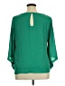 Lena Gabrielle 100% Polyester Green 3/4 Sleeve Top Size XL - photo 2