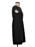 Max Studio Solid Black Casual Dress Size XS - photo 4