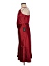 Express 100% Polyester Burgundy Cocktail Dress Size M - photo 5