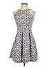 Xhilaration Argyle Blue Cocktail Dress Size XS - photo 1