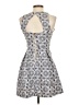Xhilaration Argyle Blue Cocktail Dress Size XS - photo 2