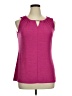 Diana Belle Pink Sleeveless Blouse Size XL - photo 1