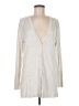 E3 by Etcetera Silver Cardigan Size M - photo 1