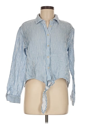 Maison Jules Long Sleeve Blouse (view 1)
