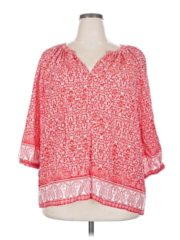 Jones New York 3/4 Sleeve Blouse (view 1)