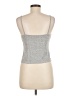 Unbranded 100% Polyester Silver Tank Top Size M - photo 2
