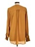 Karen Kane 100% Polyester Yellow Long Sleeve Blouse Size L - photo 2