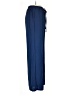 Shein 100% Polyester Solid Blue Casual Pants Size 4 - photo 4