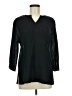 Travelsmith Black 3/4 Sleeve Blouse Size M - photo 1