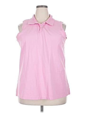 L.L.Bean Sleeveless Button-Down Shirt (view 1)