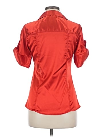 Zara Basic 3/4 Sleeve Button-Down Shirt (view 2)