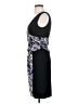 Lily Print Purple Cocktail Dress Size S - photo 5