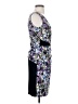 Lily Print Purple Cocktail Dress Size S - photo 4