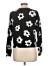 Sanctuary Floral Black Pullover Sweater Size L - photo 2