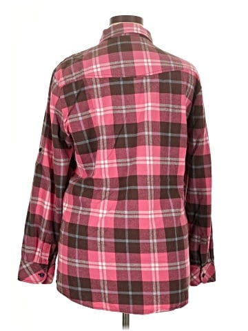Matchstick Long Sleeve Button-Down Shirt (view 2)