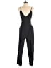 Superdown Solid Black Jumpsuit Size S - photo 1