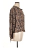 Faherty 100% Viscose Brown 3/4 Sleeve Blouse Size XL - photo 4