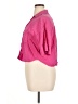 Zara Pink 3/4 Sleeve Button-Down Shirt Size XL - photo 5