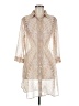 Chico's Ivory 3/4 Sleeve Blouse Size Med (1) - photo 1